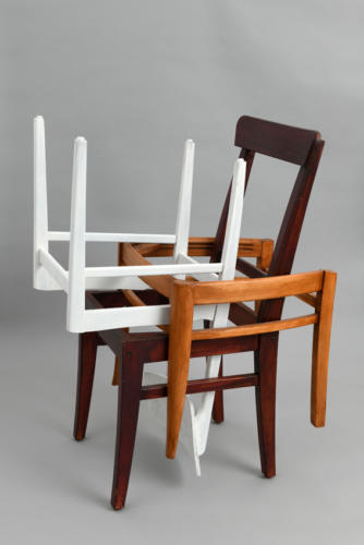 chair installation by moti bazak 50x60x90