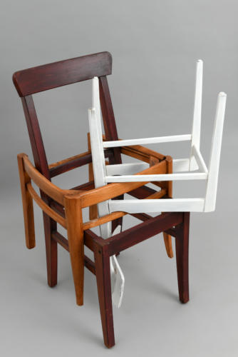chair installation by moti bazak SC 8931
